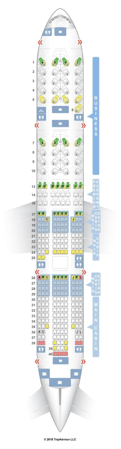 american 777-200 seat map